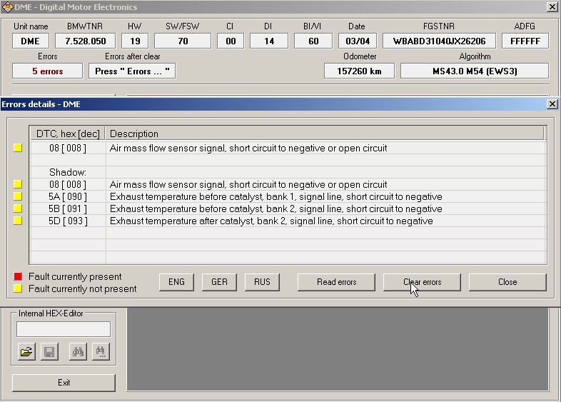 Multifonction Déverrouiller la version Outils de réparation Usb Interface  de diagnostic compatible avec Bmw Scanner 1.4.0 Compatible avec Windows Xp